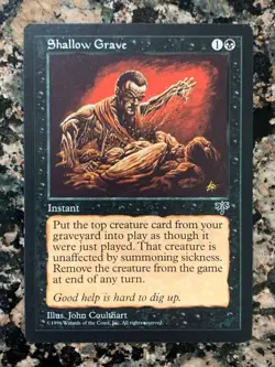 MTG Shallow Grave x1 Mirage NM, Magic the Gathering - Image 1