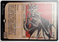 1x Ancient Copper Dragon - Showcase NEAR MINT, English Commander Legends: Battl - Image 3