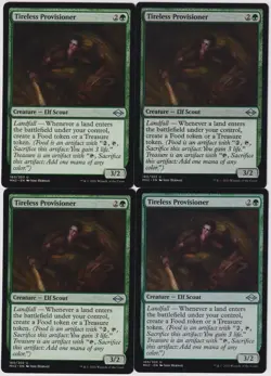 MTG 4X Tireless Provisioner X4 Modern Horizons 2 Magic - SP/NM - Image 1
