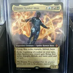 1x - Cosmic Spider-Man - Extended Art #271 - Marvel's Spider-Man - NM MTG - Image 1