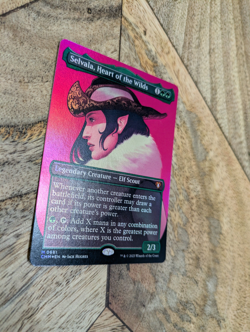 MTG Selvala, Heart of the Wilds Foil - Commander Masters - Mythic Borderless 681 - Image 2