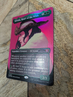 MTG Selvala, Heart of the Wilds Foil - Commander Masters - Mythic Borderless 681 - Image 3