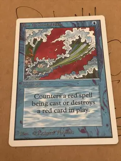 MTG Unlimited Blue Elemental Blast, Excellent Condition! - Image 2