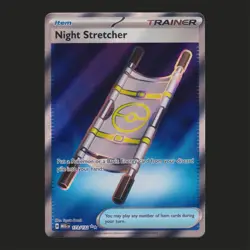 Night Stretcher 173/132 Mega Evolution Ultra Rare Full Art Pokemon TCG NM 🔥 - Image 1