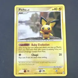 Pichu 93/123 - Mysterious Treasures (2007) NM-LP Pokemon TCG - Image 2