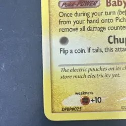 Pichu 93/123 - Mysterious Treasures (2007) NM-LP Pokemon TCG - Image 4