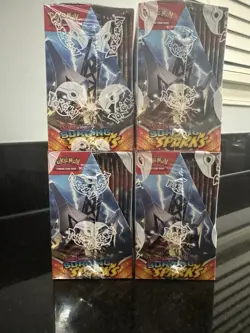 Pokemon Trading Card Game TCG Surging Sparks Booster Box Factory Sealed X4 - Image 2