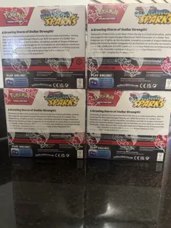Pokemon Trading Card Game TCG Surging Sparks Booster Box Factory Sealed X4 - Image 3