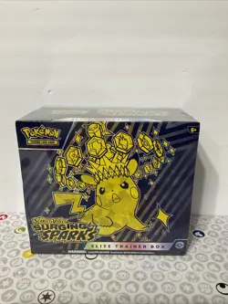 Pokemon Scarlet Violet Surging Sparks ETB Elite Trainer Box - New - Sealed! - Image 1