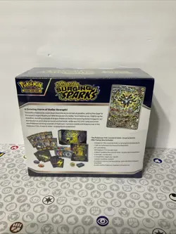 Pokemon Scarlet Violet Surging Sparks ETB Elite Trainer Box - New - Sealed! - Image 3