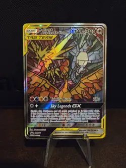 Pokemon TCG Moltres Zapdos Articuno GX SM210 Hidden Fates ETB Promo 🌟🌟🌟 - Image 1