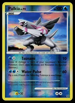 Pokemon Platinum 37/127 Palkia Reverse Holo - Image 1