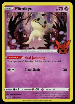Pokemon Trick or Trade BOOster 081/189 Mimikyu - Image 1