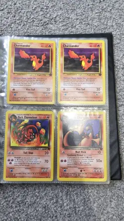 Pokemon WOTC Vintage Collection Binder Folder Lot - Base/Jungle/Fossil/Rocket - Image 1
