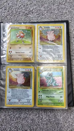 Pokemon WOTC Vintage Collection Binder Folder Lot - Base/Jungle/Fossil/Rocket - Image 3