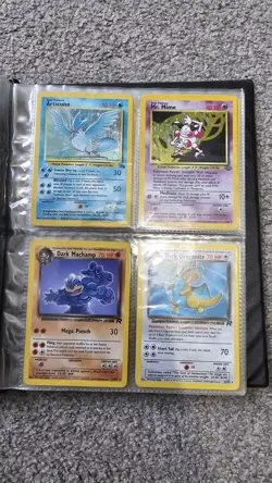Pokemon WOTC Vintage Collection Binder Folder Lot - Base/Jungle/Fossil/Rocket - Image 4