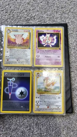 Pokemon WOTC Vintage Collection Binder Folder Lot - Base/Jungle/Fossil/Rocket - Image 5
