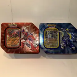 Pokemon TCG Paldea Legends Tin: Koraidon / Miraidon ex -Factory Sealed lot of 2 - Image 1