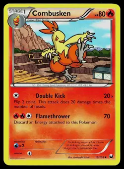 Pokemon Dark Explorers 16/108 Combusken - Image 1