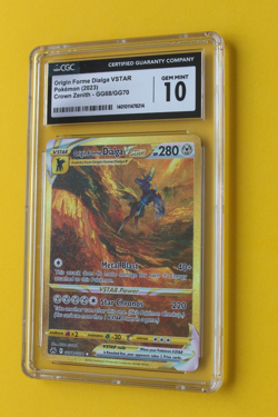 2023 POKEMON CROWN ZENITH ORIGIN FORME DIALGA VSTAR GG68/GG70 CGC 10 - Image 1