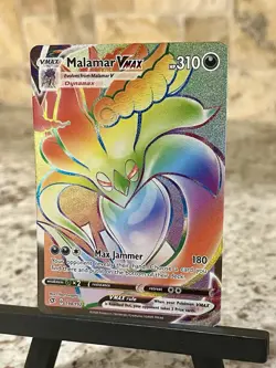 Pokemon TCG ~ Malamar VMAX Full Rainbow Holo Secret Rare Rebel Clash #198/192 NM - Image 4