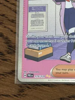 Lacey - 175/131 - HOLO SIR - Pokemon Prismatic Evolutions NM FRESH - Image 5