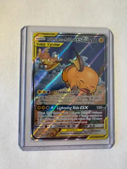 Raichu and Alolan Raichu GX Tag Team Alternative Art Card 221/236 - Image 1