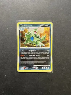 Tyranitar 17/123 Mysterious Treasures Holo Rare Pokemon Card PTCG HP - Image 1