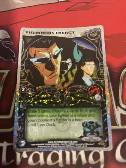 Yu Yu Hakusho TCG CCG Villainous Energy L3 Exile League Foil Card - Image 1