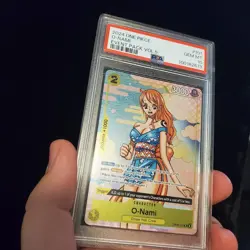 2024 ONE PIECE EVENT PACK VOL. 5 #101 O-NAMI PSA 10 Promo Volume Card OP06-101 - Image 3