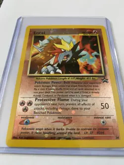 Entei Black Star Promo 34 Reverse Holo Promo Pokemon Card - Image 2