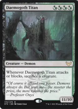 Daemogoth Titan R Strixhaven: School of Mages 174 LP - Image 1
