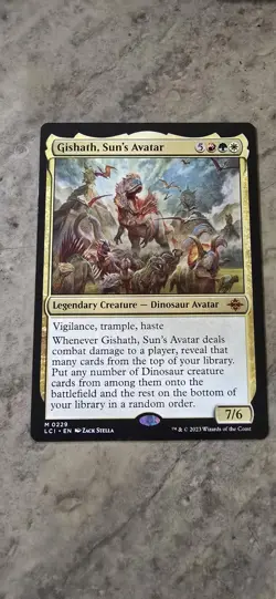 Gishath, Sun's Avatar The Lost Caverns of Ixalan Regular - Image 1