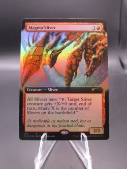 MTG Secret Lair: Magma Sliver 641 Extended Art Foil - Legendsonmain - Image 1