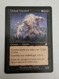 MTG Magic The Gathering Undead Warchief Scourge Regular - Image 1