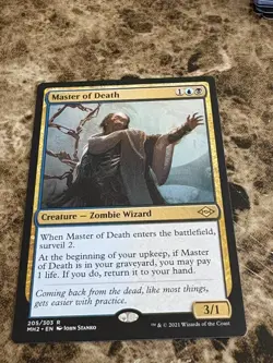 MASTER OF DEATH Magic MTG Modern Horizons 2 - Image 1