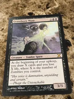 GRAVEBORN MUSE Magic the Gathering MTG 10th Edition - Image 1