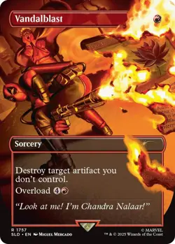 MTG - Vandalblast - Marvel Deadpool Secret Lair - Magic the Gathering - Image 1