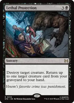 MTG Foil - Lethal Protection - 10 / NM / English - Image 1