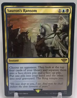 🧙Saurons Ransom R 0225 LTR Tales Of Middle Earth MTG - Image 1