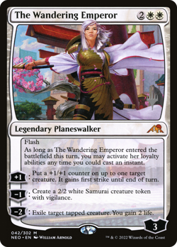The Wandering Emperor | PNEO 42p | Near Mint | MTG - Image 1
