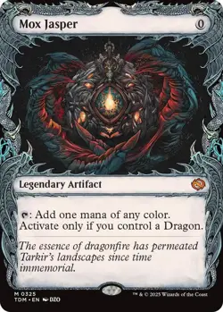 Mox Jasper Full Art - Tarkir Dragonstorm - Magic The Gathering - Image 1