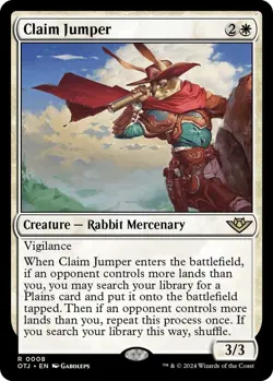 Claim Jumper ~ Outlaws of Thunder Junction [ NM ] [ Magic MTG ] - Image 1