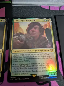 Food and Fellowship Frodo LotR Modified Precon MTG EDH Commander Deck Read Desc - Image 3