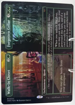 Walk-In Closet Forgotten Cellar (Borderless) Duskmourn: House of Horror Foil - Image 1