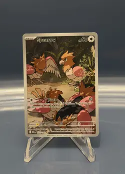Pokemon TCG Spearow 151/132 - Mega Evolutions Illustration Rare Pack Fresh NM - Image 1
