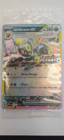 Sealed Umbreon EX 060/131 Pokemon TCG Stamped Promo - Prismatic Evolutions - Image 1