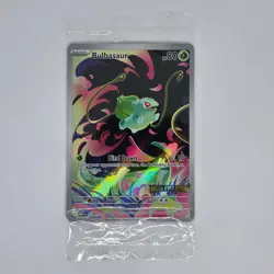 Pokemon SEALED Bulbasaur 133/132 Mega Evolution Box Topper Stamped Promo - Image 2