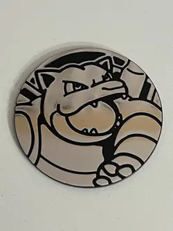 2019 Pokemon Hidden Fates Great Ball Deck Box Container + Blastoise Coin - Image 4