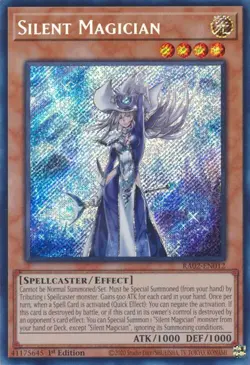 Yu-Gi-Oh • Silent Magician • RA02-EN012 • Secret Rare • Near Mint • 1st Edition - Image 1